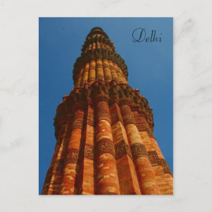Cartão Postal minar qutb