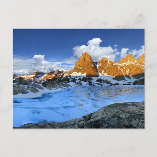 Cartão Postal Minaret Lake Sunrise 2 - Sierra Nevada (Frente)