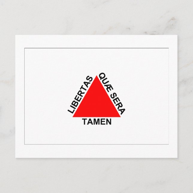 Cartão Postal Minas Gerais, Bandeira do Brasil (Frente)