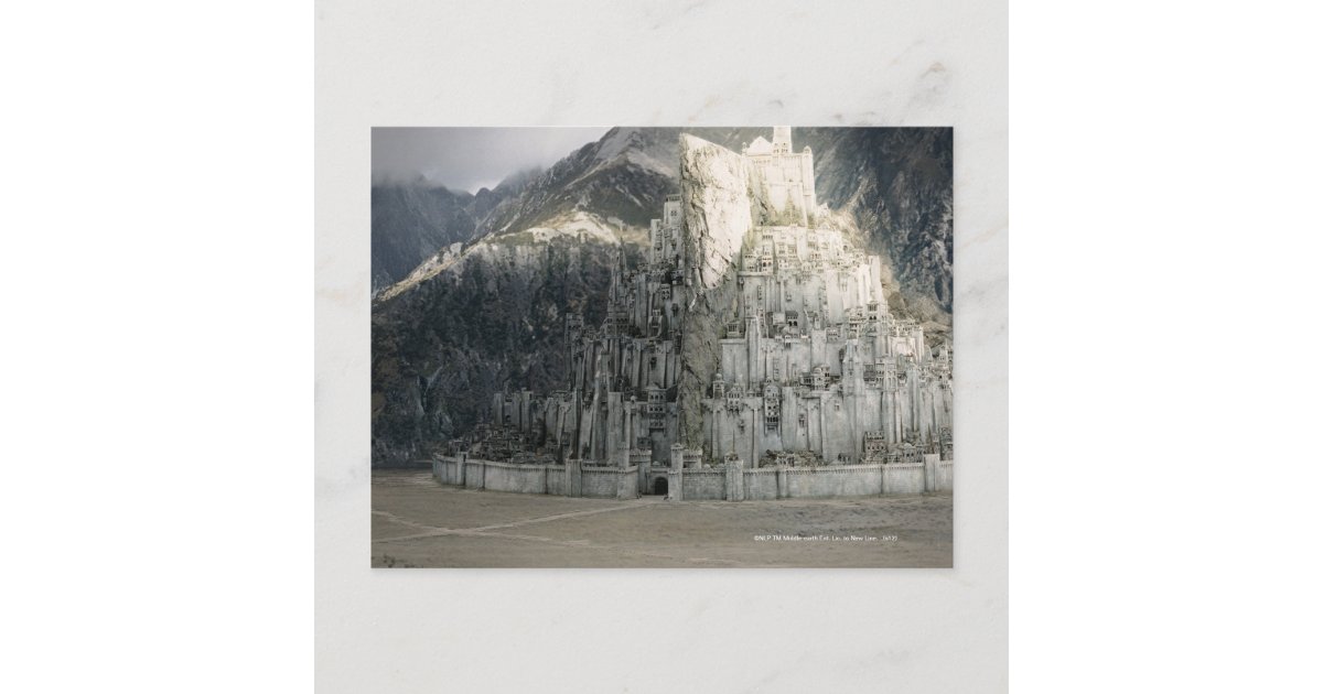 Cartão Postal Minas Tirith