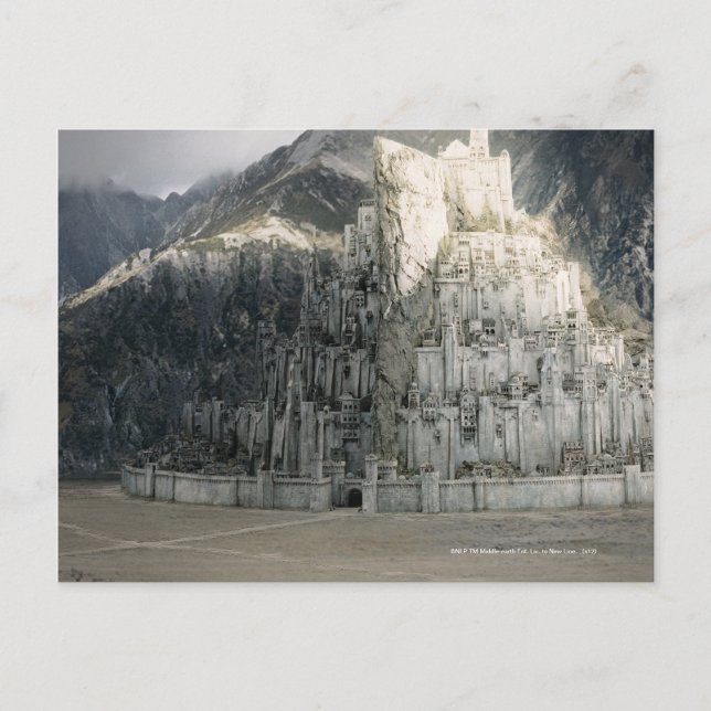 Cartão Postal Minas Tirith (Frente)