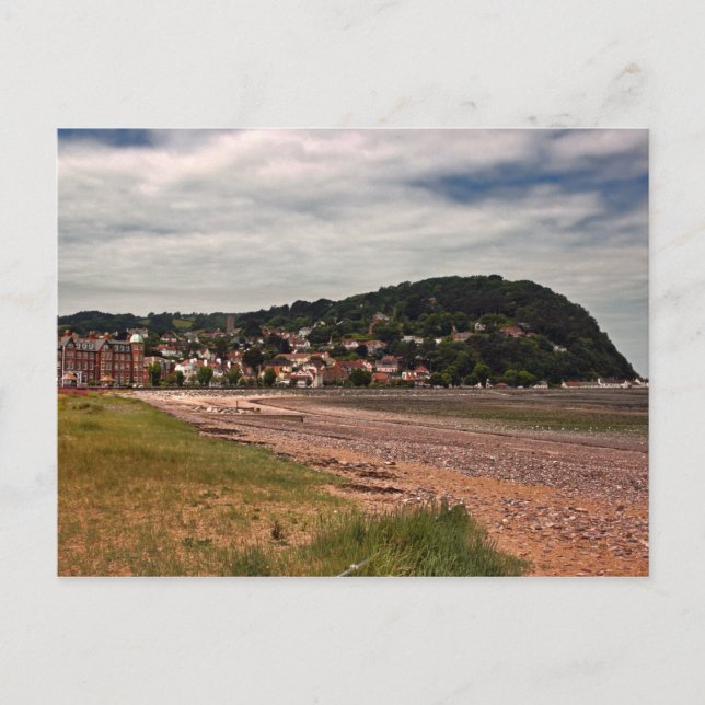 Cartão Postal Minehead Somerset (Frente)