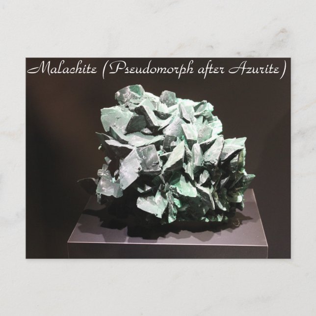 Cartão Postal Minerais & Gems # 117 (Frente)