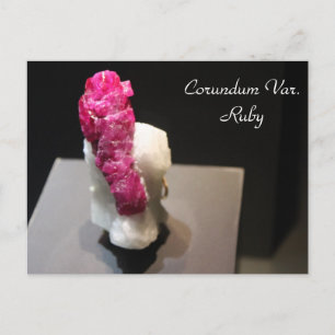 Cartão Postal Minerais & Gems # 163