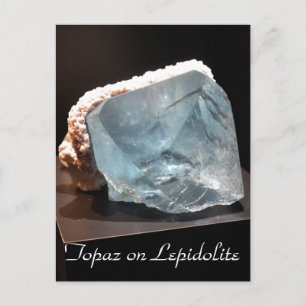 Cartão Postal Minerais & Gems # 21