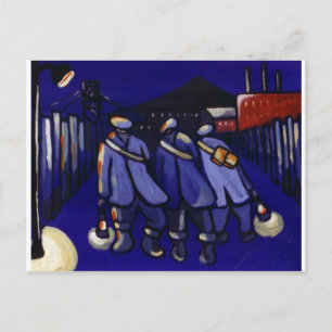 CARTÃO POSTAL MINÉRIOS DE CARVÃO