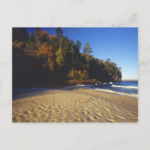 Cartão Postal Miners Beach no Pictures Rocks National