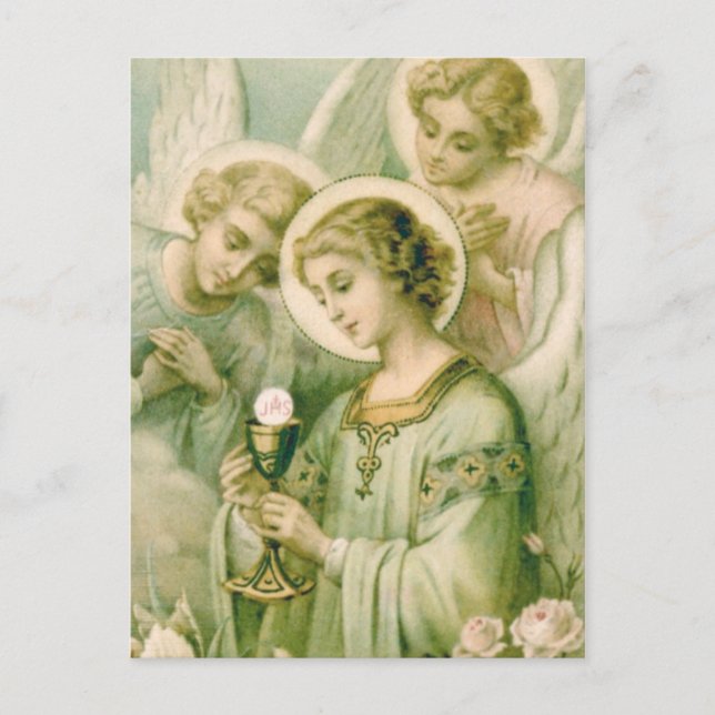 Cartão Postal: Minha Alma Prende O Véu (Frente)