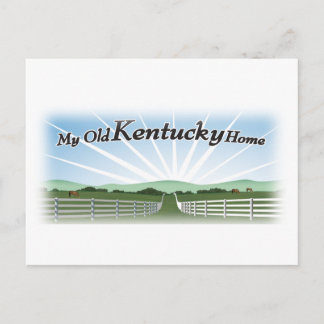 Cartão Postal Minha antiga casa do Kentucky