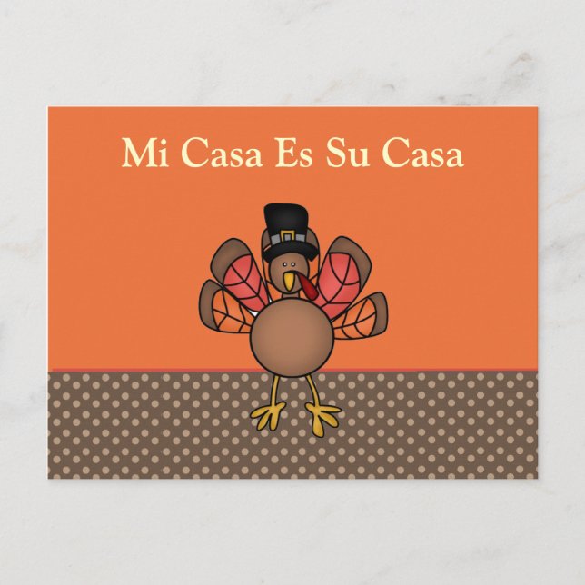 Cartão Postal Minha Casa é Sua Casa (Frente)