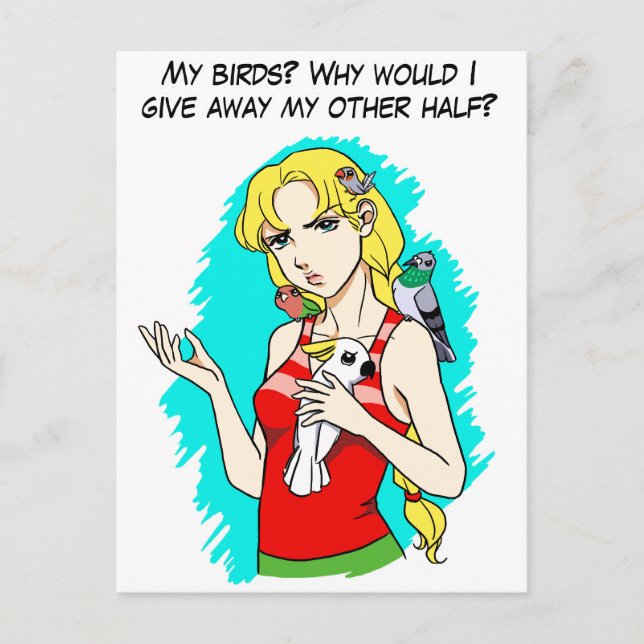 Cartão Postal Minha outra metade (Frente)