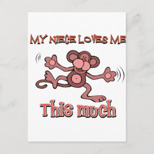 Cartão Postal Minha sobrinha me ama tanto assim