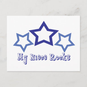 Cartão Postal Minha sobrinha Rocks