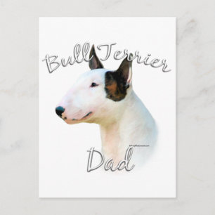 Cartão Postal Miniatura Bull Terrier Pai 2
