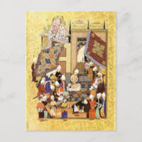 Miniatura Persa: Casamento de Yusuf e Zulaykha