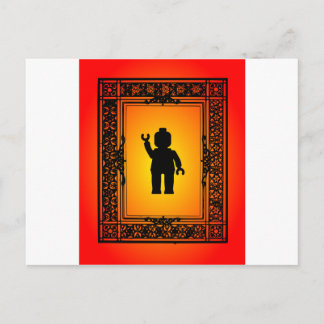 Cartão Postal Minifig Onda Parisiense Personalizando Minha Minif