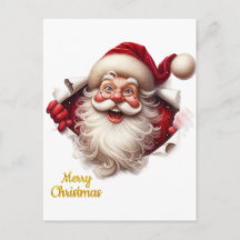 Minimal Christmas Postcard | Line Art Tree | Kalir