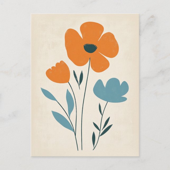 Cartão Postal Minimalista escandinavo #162 (Frente)