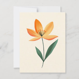Cartão Postal Minimalista escandinavo #166