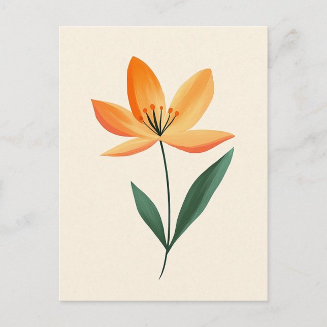 Cartão Postal Minimalista escandinavo #166 (Frente)