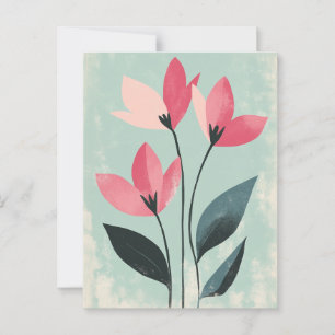 Cartão Postal Minimalista escandinavo #167