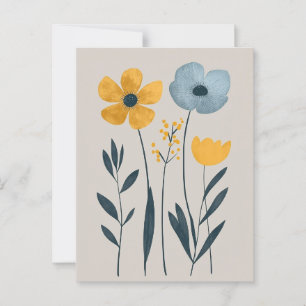 Cartão Postal Minimalista escandinavo #169