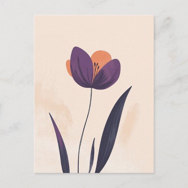 Cartão Postal Minimalista escandinavo #178 (Frente)