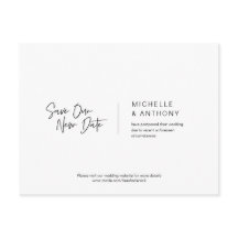 Mínimo Casual, Salve nossa nova data, adiada