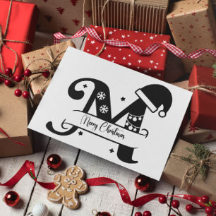 Cartão Postal Mínimo Natal Moderno