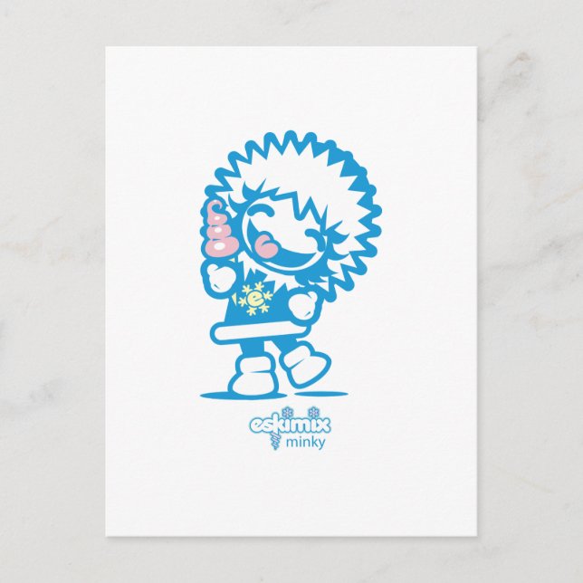 Cartão Postal Minky (Frente)