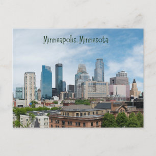 Cartão Postal Minneapolis Minnesota Postcard City Viagem