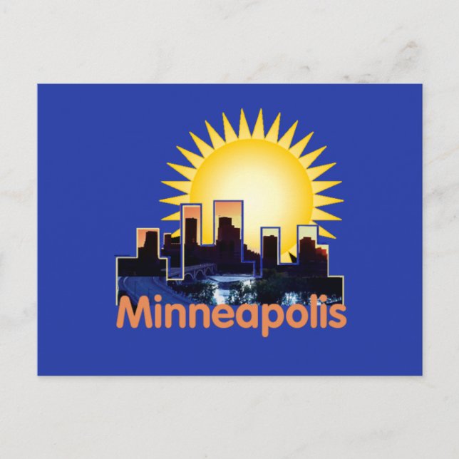 Cartão Postal Minnesota (Frente)