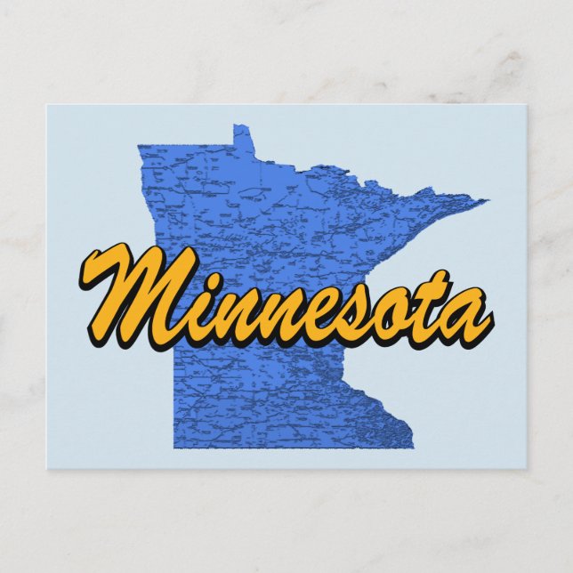 Cartão Postal Minnesota (Frente)