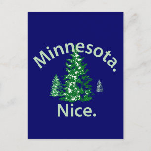 Cartão Postal Minnesota Nice. Ponto!
