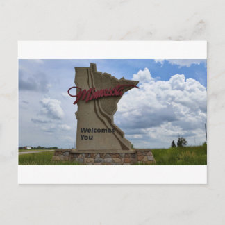 Cartão Postal Minnesota Saúda-Te
