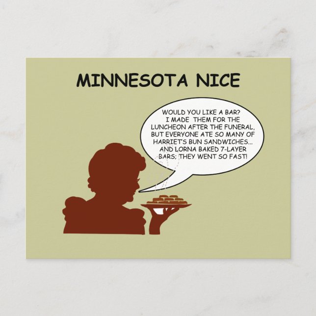 Cartão Postal Minnesota Simpático (Frente)