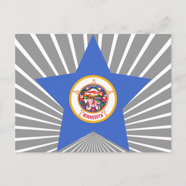 Cartão Postal Minnesota Star (Frente)