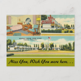 Cartão Postal Minnesota, Tribunal de Cabina Deluxe de Wilken