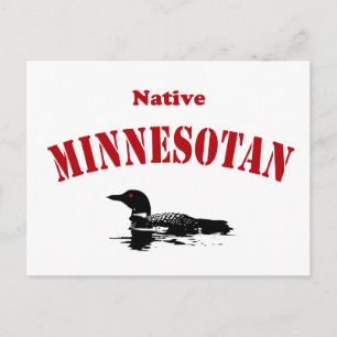 Cartão Postal Minnesotano nativo
