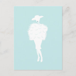 Cartão Postal Mint Chic
