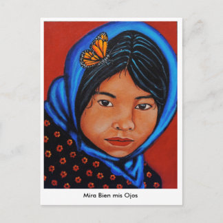 Cartão Postal "Mira Bien mis Ojos"
