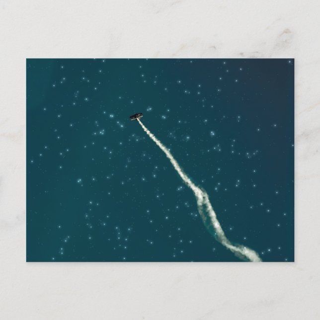 Cartão Postal Mira em direção às estrelas (Frente)