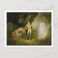 Miranda, Prospero e Ariel, de 'A Tempestade' de