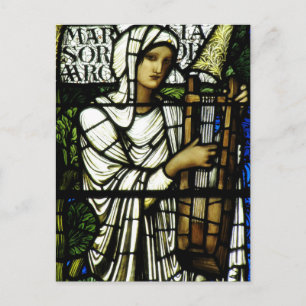 Cartão Postal Miriam por Sir Edward Burne-Jones Cartão-postal