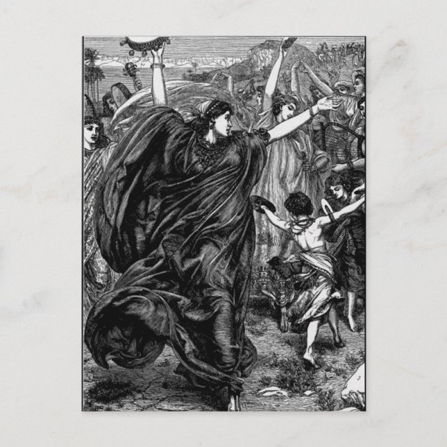 Cartão Postal Miriams-Canção (Frente)