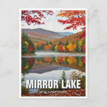 Mirror Lake New Hampshire Viagem