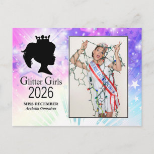 Cartão Postal Miss Dezembro 2026