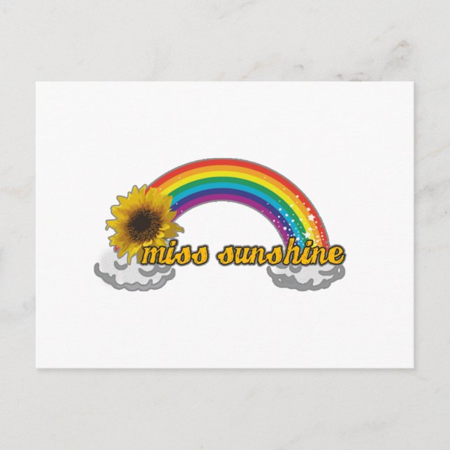 Cartão Postal Miss Sunshine (Frente)