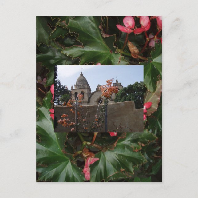 Cartão Postal Missão Carmel (Frente)