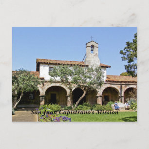 Cartão Postal Missão de San Juan Capistrano